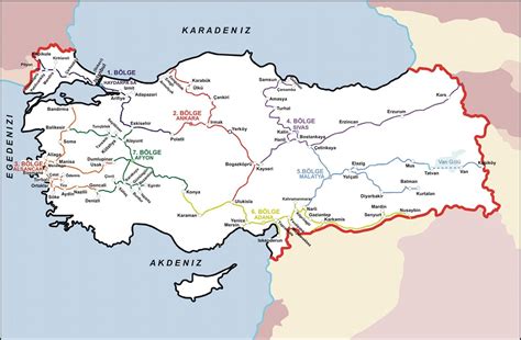 Используя компьютерную мышку и панель управления на карте, вы можете перемещать карту в нужном вам направлении и менять масштаб карты. Карта железных дорог Турции, схема движения поездов по Турции