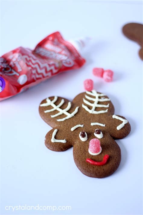 Whether or not you actually like gingerbread cookies is kinda irrelevant. Easiest Ever Reindeer Cookies | Reindeer cookies, Gingerbread reindeer, Reindeer