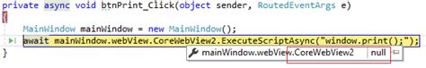 Um das webview2 steuerelement verwenden zu können muss man das nuget paket hinzufügen. c# - CoreWebView2 is null when accessing it from another ...