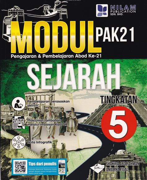 Semua pelajar boleh guna link di bawah untuk membuat latihan tersebut. Modul PAK21 Sejarah Tingkatan 5