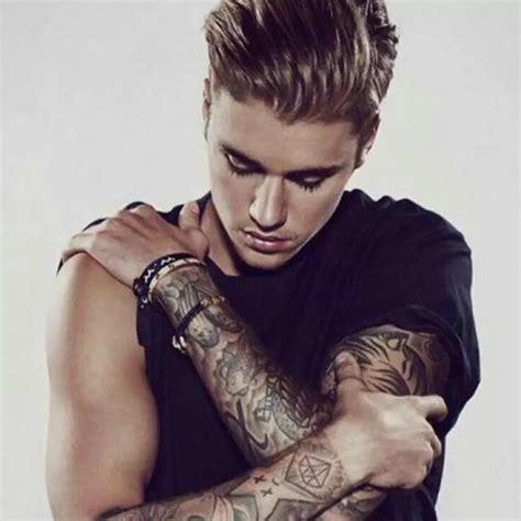 A post shared by justin bieber (@justinbieber) on jan 17, 2013 at 10:54am pst. Justin Bieber Gets 'Better at 70' Tattoo - InkGeeks Tattoos