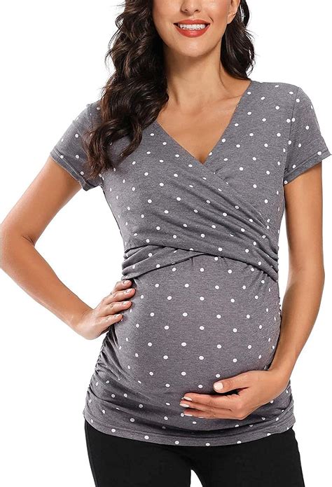 Maternity T Shirts Womens Tops Pregnancy Tee Shirt Mother To Be Clothes，bodycon Shirts For Women