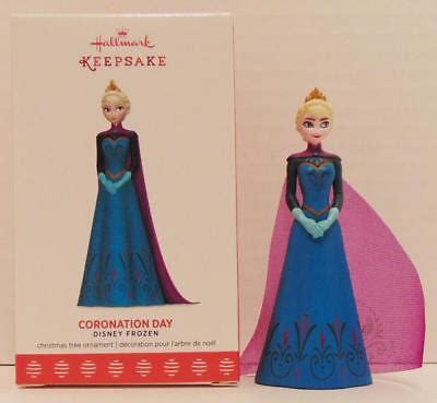 Coronation Day Disney Frozen Hallmark Keepsake Ornament Christmas Tree Elsa Ebay