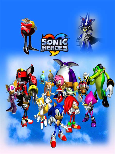 Sonic Heroes Wallpaper By 9029561 On Deviantart