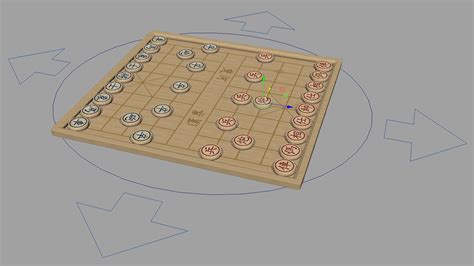 3d Chinese Chess Rigged Model Turbosquid 1838820