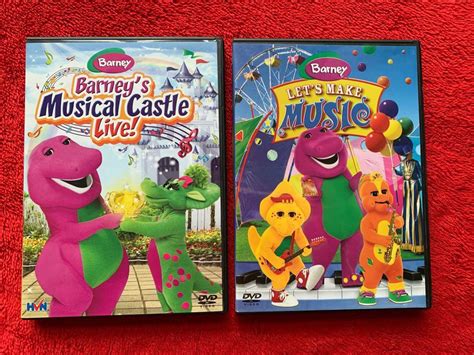️barney Kids 2 6 Years 2 Pcs Dvd Set Music And Media Cds Dvds And Other