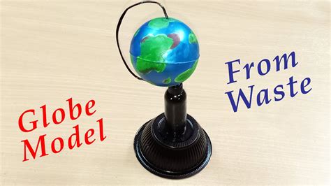 How To Make Globe Model Using Ball Diy Globe Model Science Project