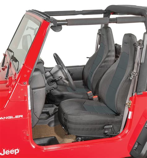 Bartact Mil Spec Super Front Seat Covers For 03 06 Jeep® Wrangler Tj