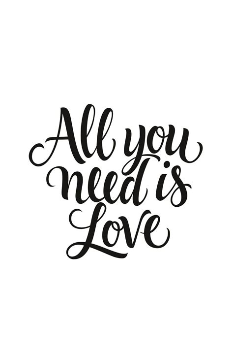 All You Need Is Love Wallpaper All You Need Is Love Quotes