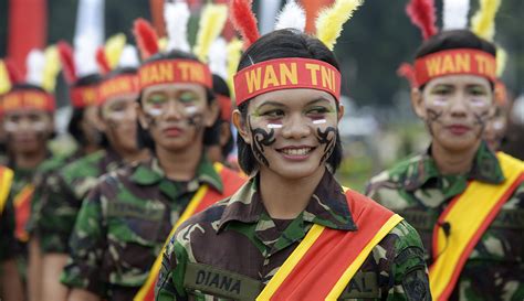 Women Moving Up The Ranks In Indonesias Military Indo Pacific Defense Forum