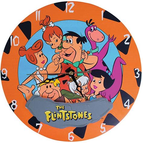 Pin About Flintstone Cartoon On Retro Clocks And Phones