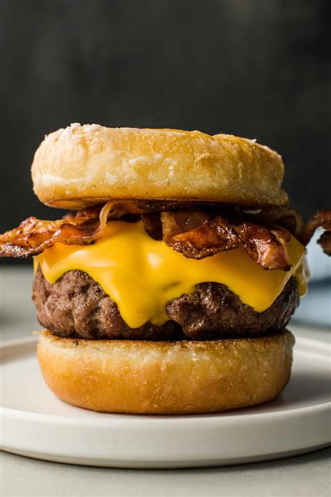 The Luther Burger A Doughnut Bacon Cheeseburger