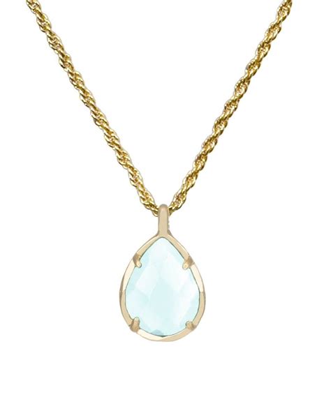 A dainty stone and delicate metallic chain combine to create this elisa gold pendant necklace in magenta. Kendra Scott birthstone necklaces! | February birthstone ...