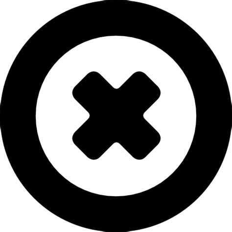 (suspender algo) cancel⇒ vtr transitive verb: Icono Cancelar Gratis de Flat Lines Icons