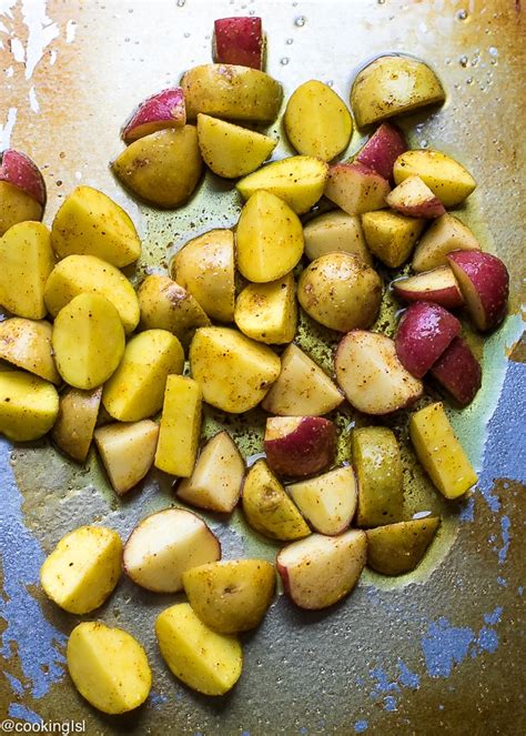 Turmeric Roasted Potatoes Recipe Cooking Lsl