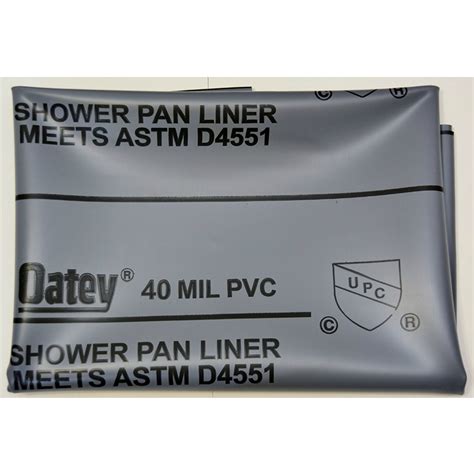 Oatey 40 Mil Pvc Shower Liner