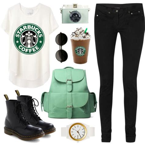 Starbucks Starbucks Outfit Starbucks Shirt Outfits With Hats
