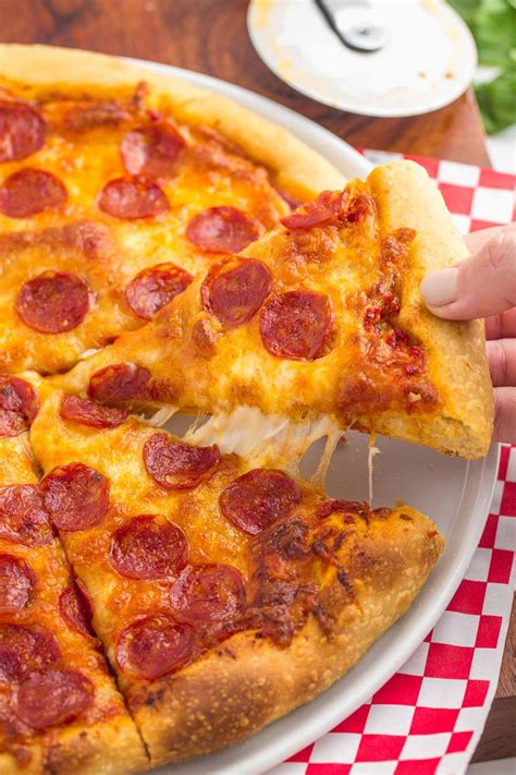 Homemade Pepperoni Pizza Recipe Little Sunny Kitchen 2022