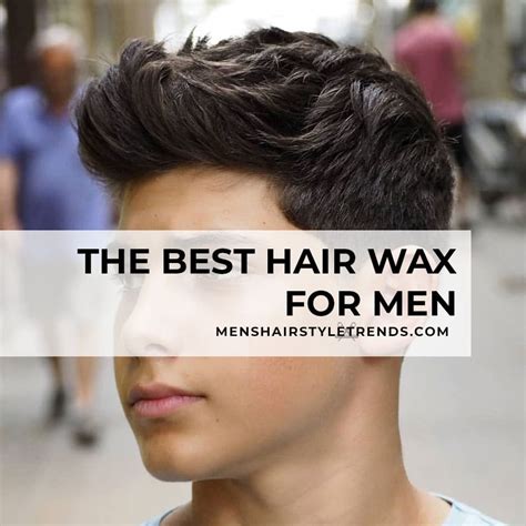 Hair waxes have lots of hold and texture, making them suited for spiky styles , messy looks, and thick hair. Best Hair Wax for Men (2020 Update)