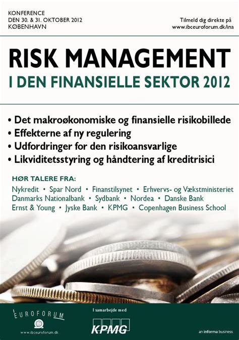 Nykredit realkredit a/s is a mortgage bank, specialized in providing a range of property finance solutions to private individuals. Risk Management i den finansielle sektor by Insight Events ...
