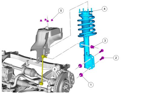 Ford Taurus Service Manual Front Suspension Suspension Chassis