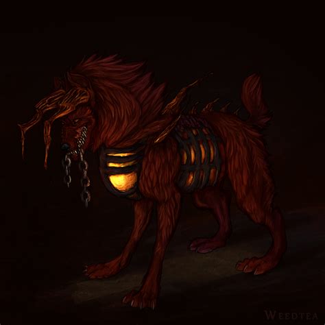 Hellhound By Weedtea On Deviantart