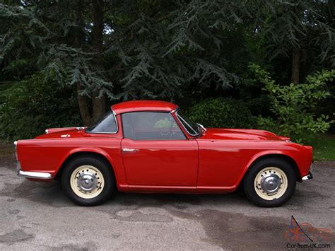 1962 Triumph Tr4 Red Convertible With Surrey Top Great Condition Only