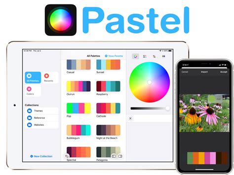 This app pick, capture and recognize colours only by pointing the. 'Pastel' Color Palette App for iPhone & iPad — Tools and Toys