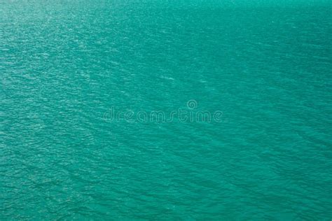 Blue Tones Water Waves Surface As Background Turquoise Clean Water Of