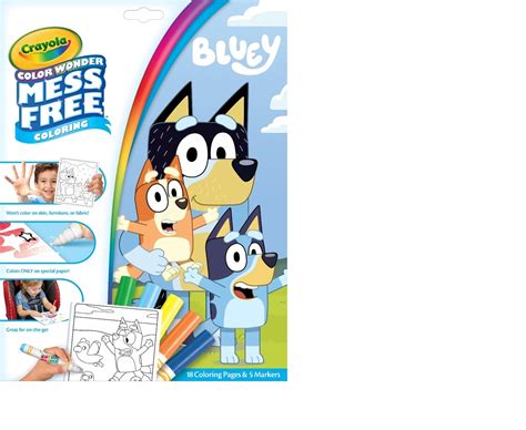 Crayola Giant Colouring Pages Bluey Official Website Crayola Bluey
