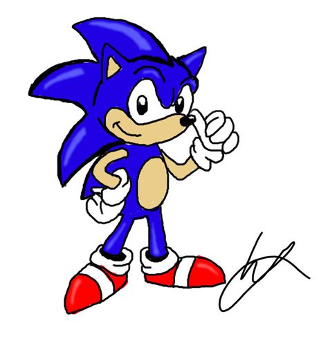 Aosth Style Sonic By Sonicman88 On Deviantart