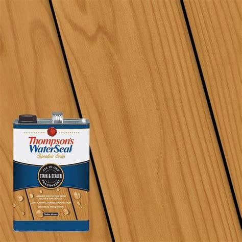 Interior, exterior, spray paint, ceiling paint Thompson's Waterseal Signature Series Pre-Tinted Timber ...
