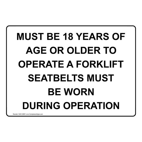 Maybe you are good with health products or know how to apply makeup professionally? Must Be 18 Years Of Age Or Older To Operate A Sign NHE-32651