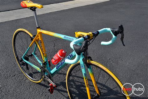Bianchi 101 pantani limited edition 1998. www.twohubs.com: Marco Pantani 20th Anniversary Bianchi ...