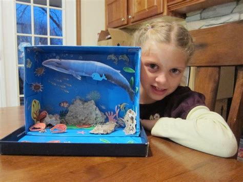 Ocean Diorama Kids Project