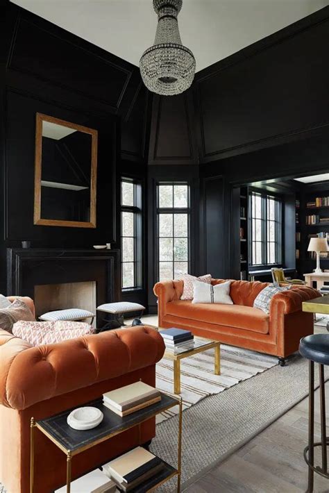 Black Living Room