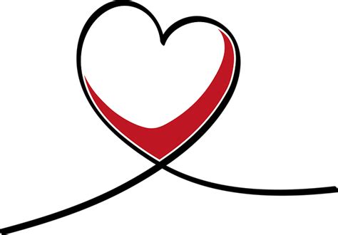 Corazón Amor Sketch · Gráficos Vectoriales Gratis En Pixabay