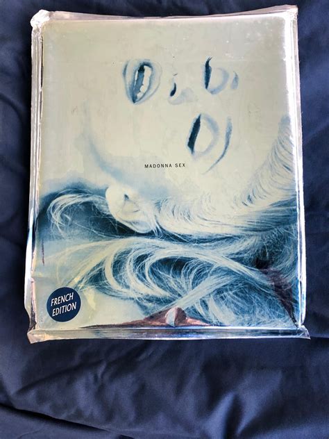 1992 Vade Retro French Edition Of Madonna Sex Book Photographed By