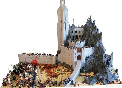 Lego Lord Of The Rings Helms Deep Diorama