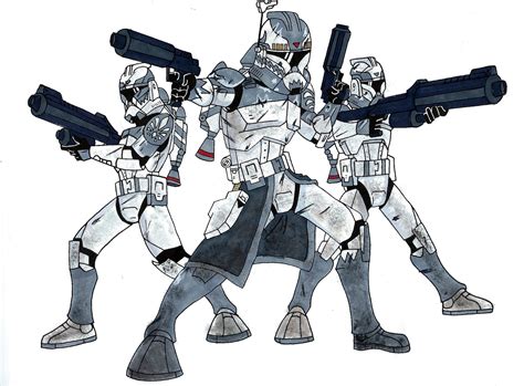Clone Trooper Units By Spartan 055 On Deviantart