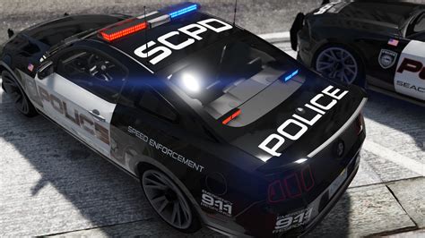 Ford Shelby Gt500 Hot Pursuit Police Add On Replace Template
