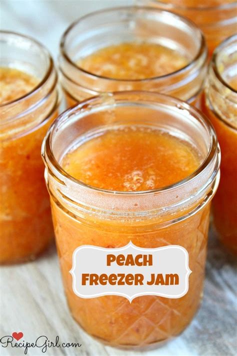 Do fresh peaches need refrigeration? Peach Freezer Jam