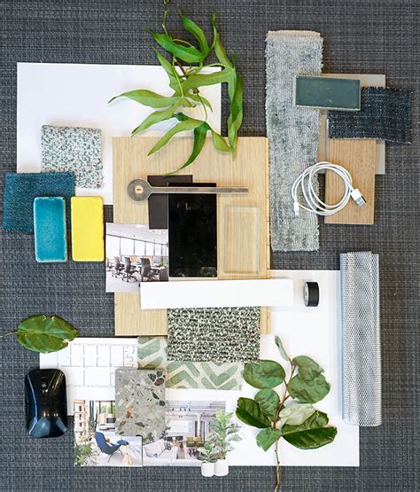 Mood board for interior design - fecolhospital