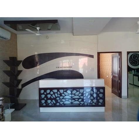 The characteristics of office reception desks besides stating the character that the company wishes to convey, the reception area should make guests feel at home and transpire tidiness, cleanness and professionalism. Rectangular Acme Designer Office Reception Table, Warranty: 5 Year, for Hotel, Rs 45000 /piece ...