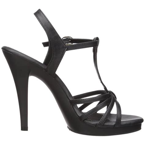 Per l'ufficio, per una serata romantica o per un appuntamento mondano. Nero Matto 12 cm FLAIR-420 scarpe tacco alto numeri grandi per uomo