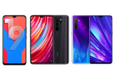 Experience 360 degree view and photo gallery. Vivo Y19 vs Redmi Note 8 Pro vs Realme 5 Pro: Price in ...