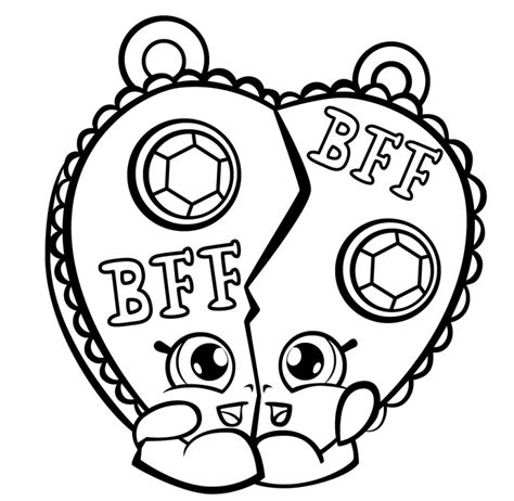 Bff coloring pages best now pictures to print anime drawings. Shopkins Drawing at GetDrawings | Free download
