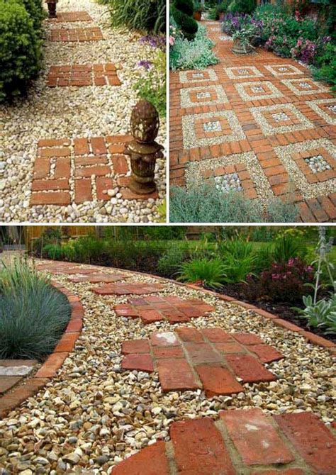 Gravel Walkways With Stepping Stones Gravel Walkways With
