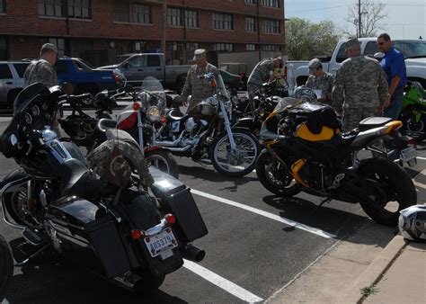 Learn motorcycle safety foundation proven techniques and vehicle maintenance tips from ttc to stay safe on the road. Motorcycle training course focuses on safety > Goodfellow ...