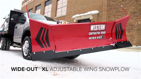 Wide Out And Wide Out Xl Winged Snow Plows Western